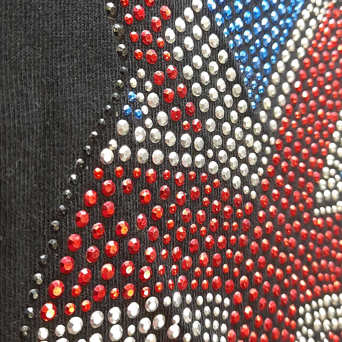 The Rolling Stones Diamante Union Jack Skinny Tee product image 5