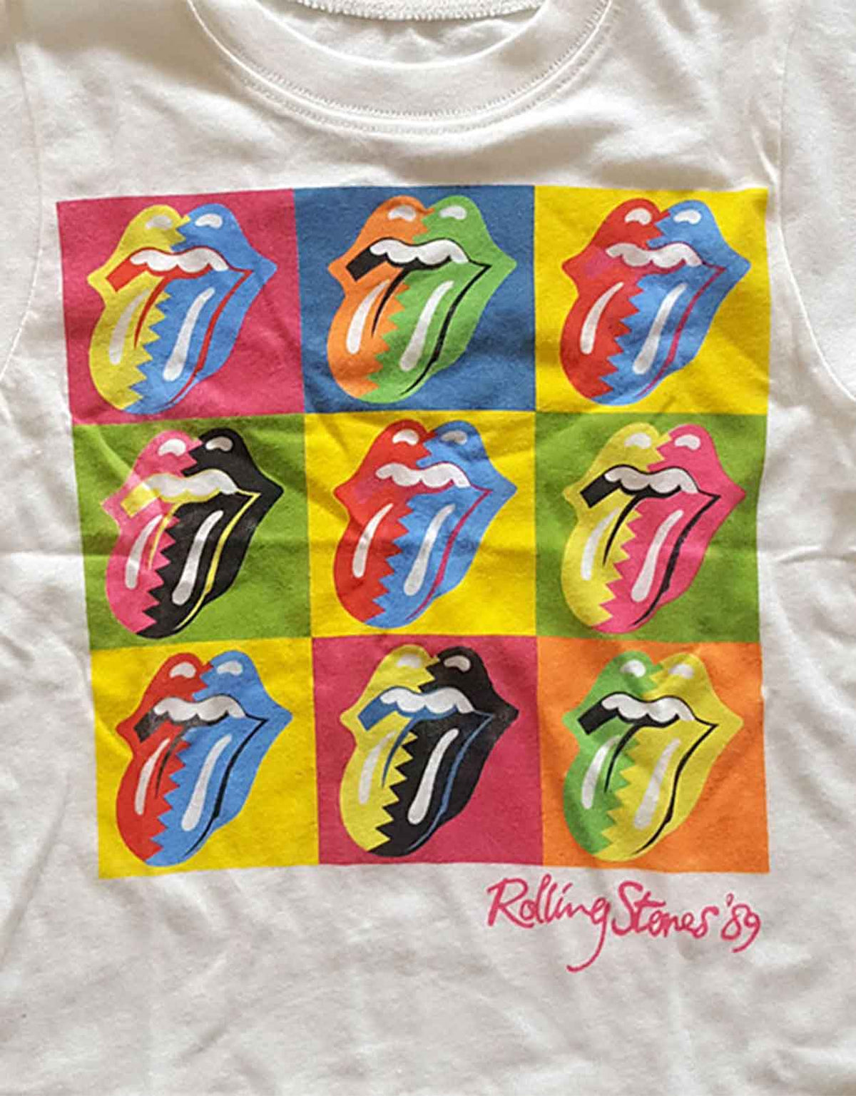 The Rolling Stones Toddler Two Tone Tongues T Shirt product image 2