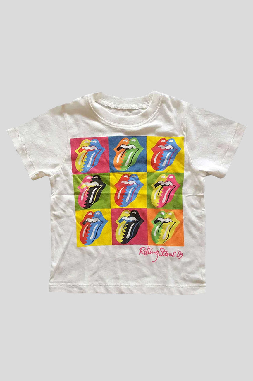 The Rolling Stones Toddler Two Tone Tongues T Shirt product image 1