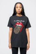 The Rolling Stones Leopard Print Tongue T Shirt product image 1