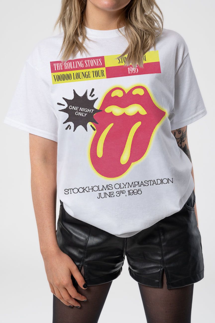 The Rolling Stones Voodoo Lounge Stockholm 1995 T Shirt product image 3