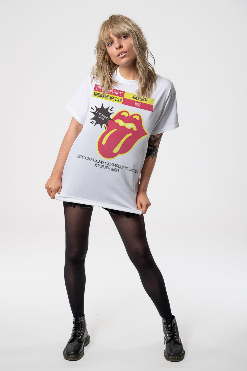 The Rolling Stones Voodoo Lounge Stockholm 1995 T Shirt product image 5