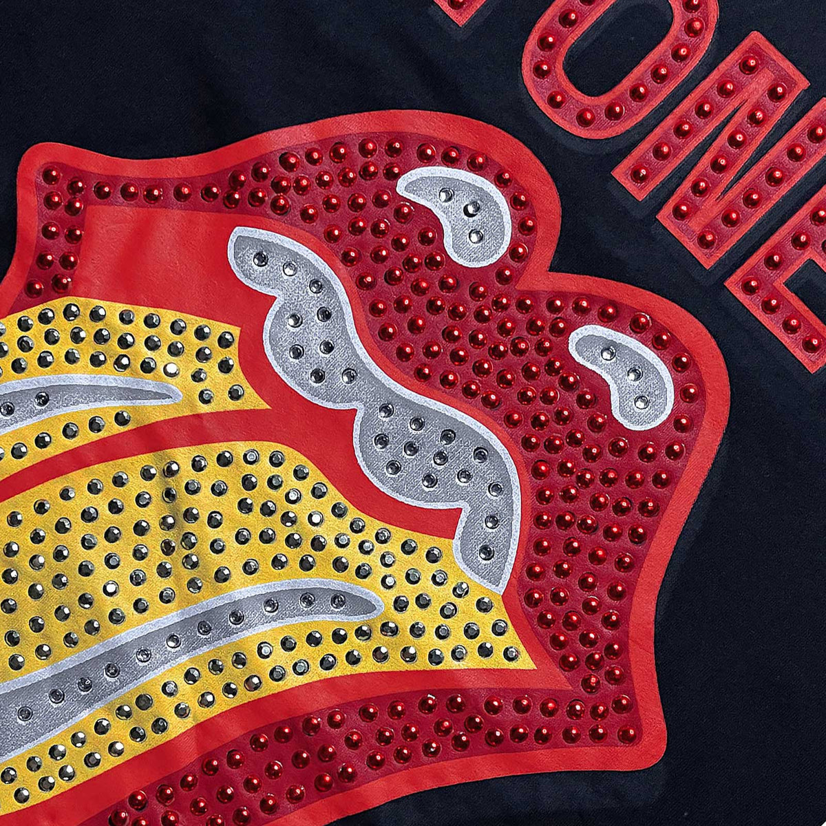 The Rolling Stones Diamante Tongue T Shirt product image 5