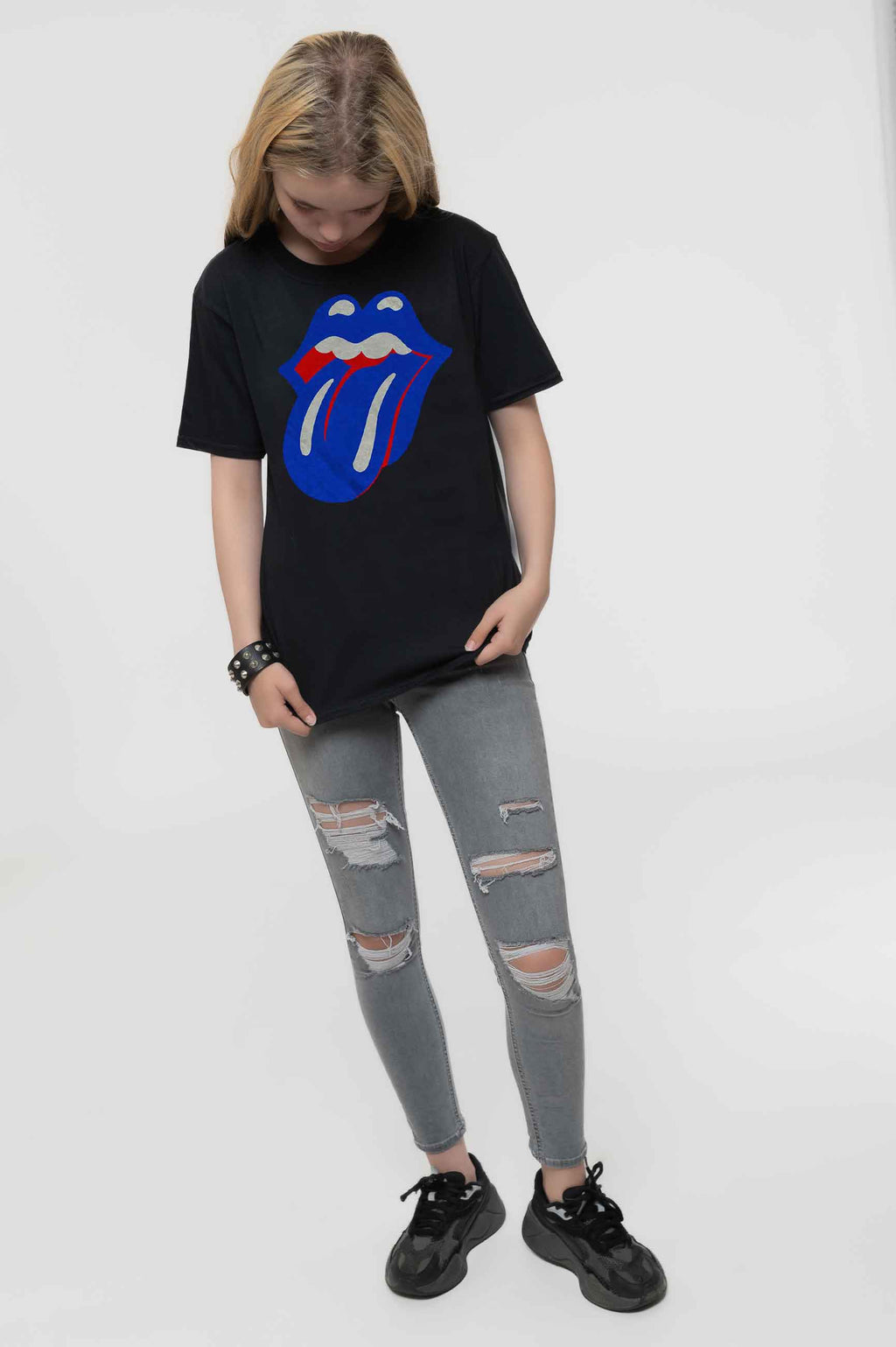 The Rolling Stones Kids Blue & Lonesome T Shirt product image 5