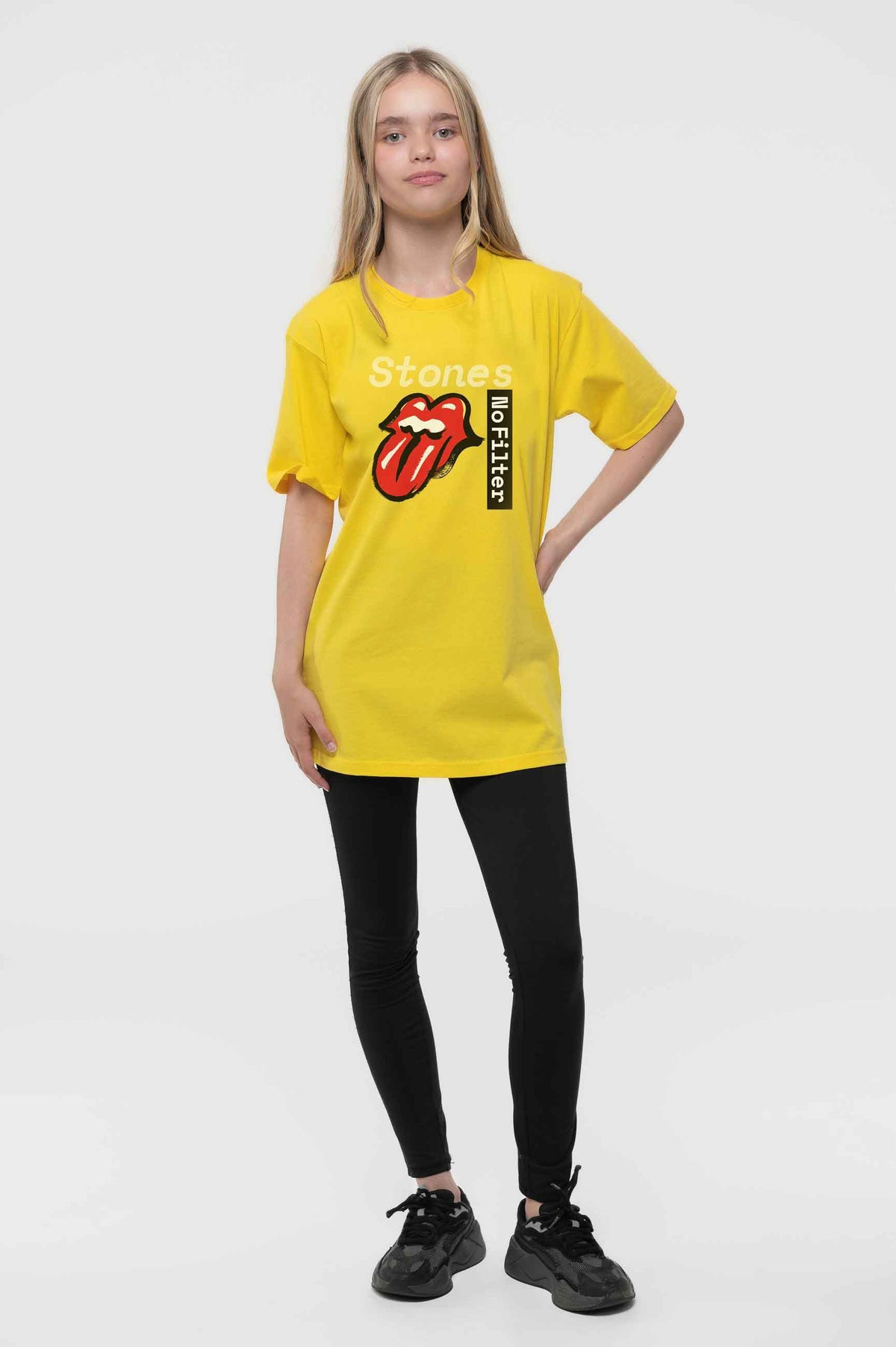 The Rolling Stones Kids No Filter Text T Shirt product image 2