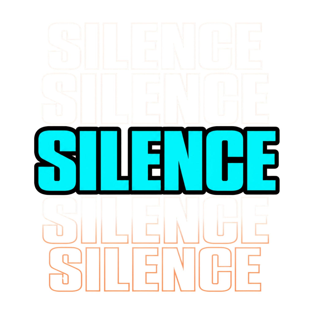Silence Typography product image 3