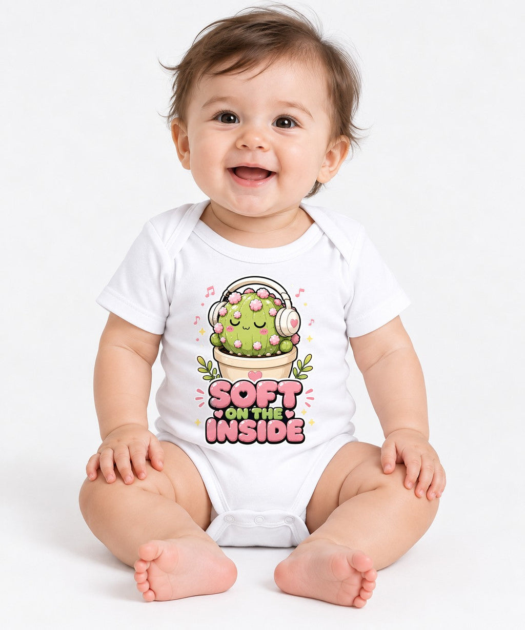 Soft On The Inside - Cute Cactus Headphones Music Lover product image 1
