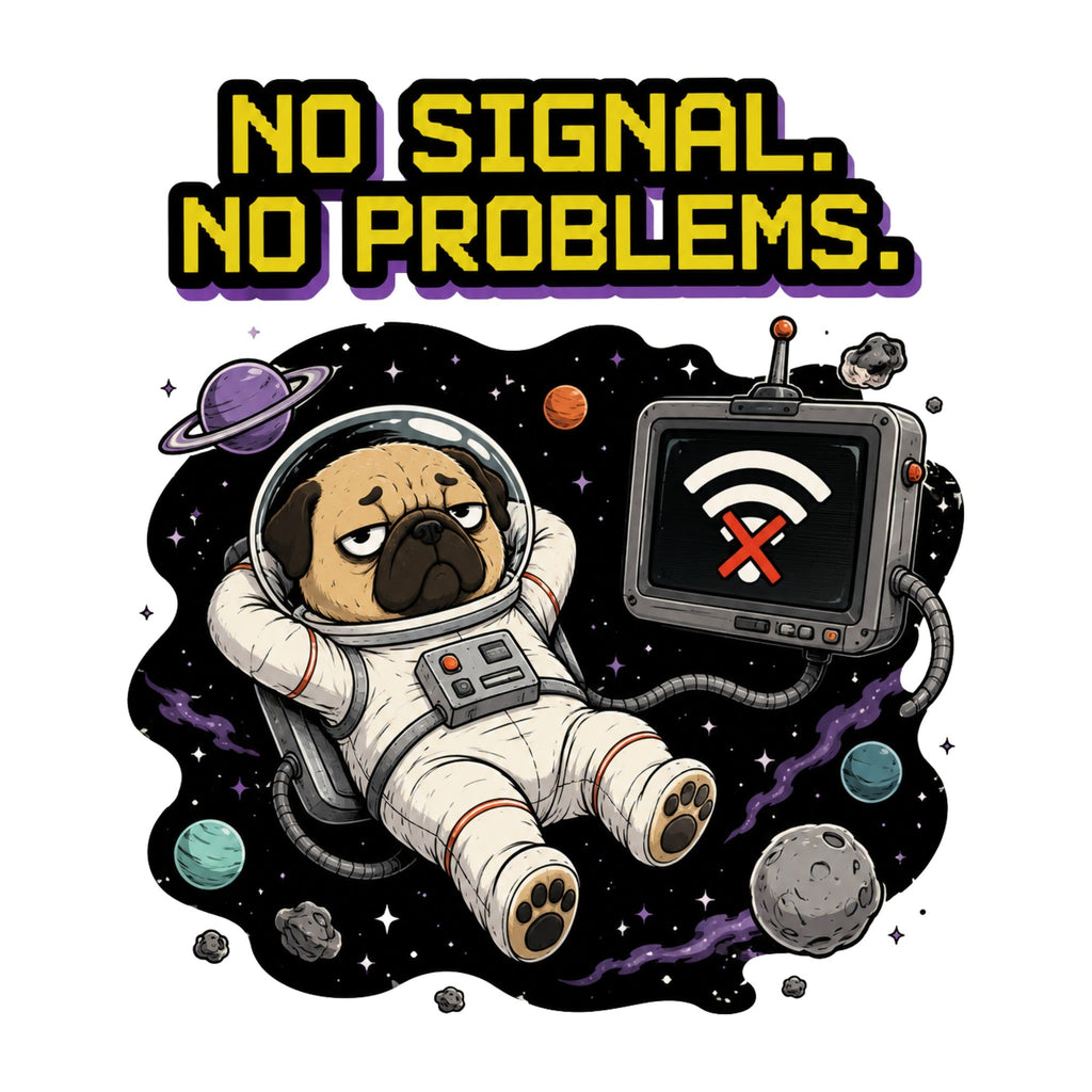 Space Pug No Signal product image 3