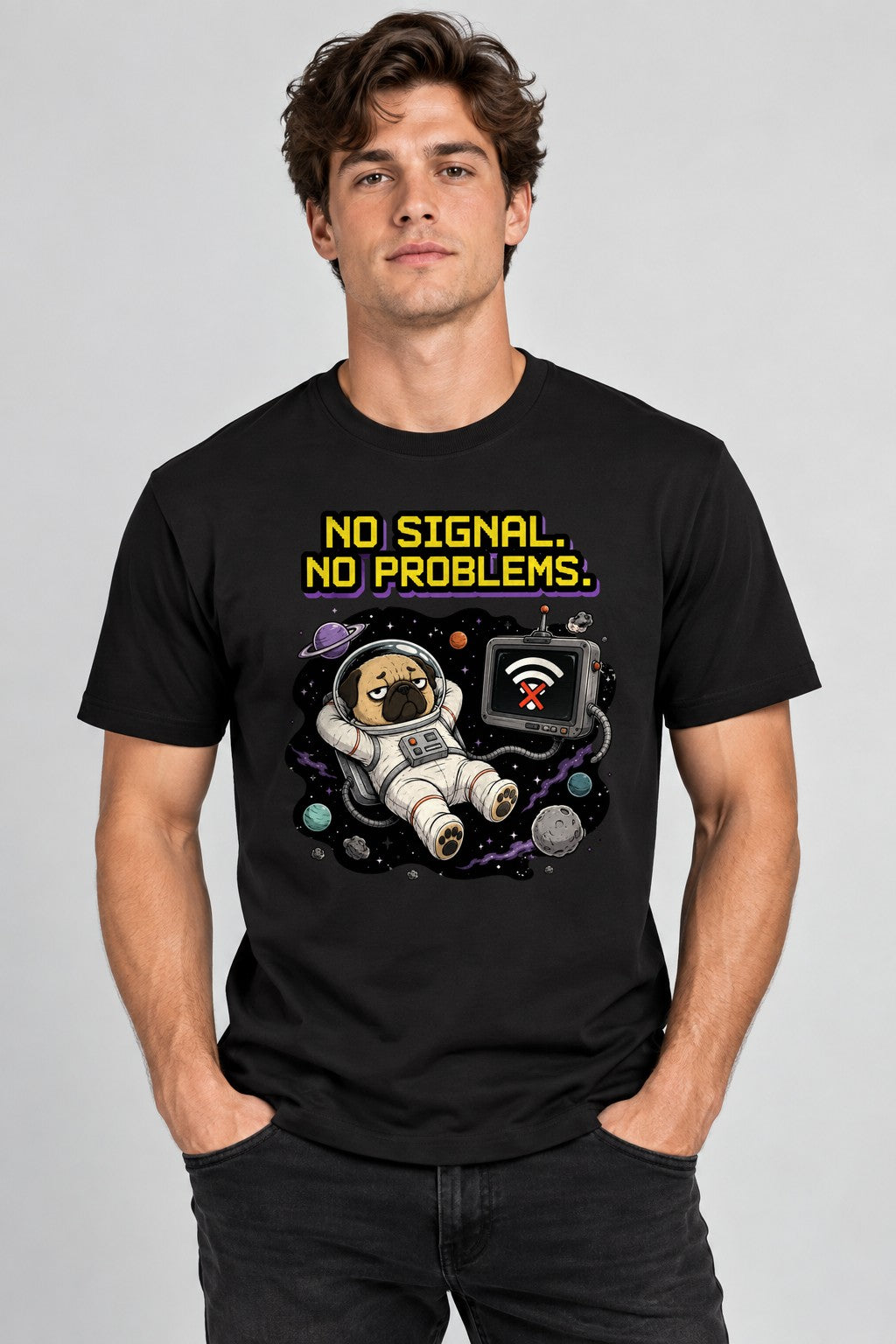 Space Pug No Signal product image 2