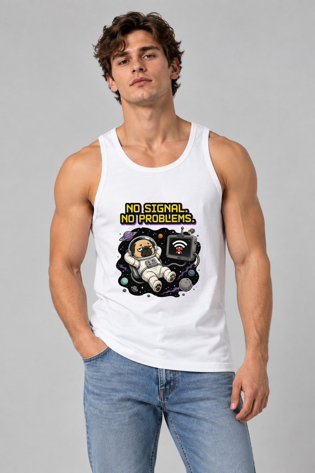 Space Pug No Signal product image 1