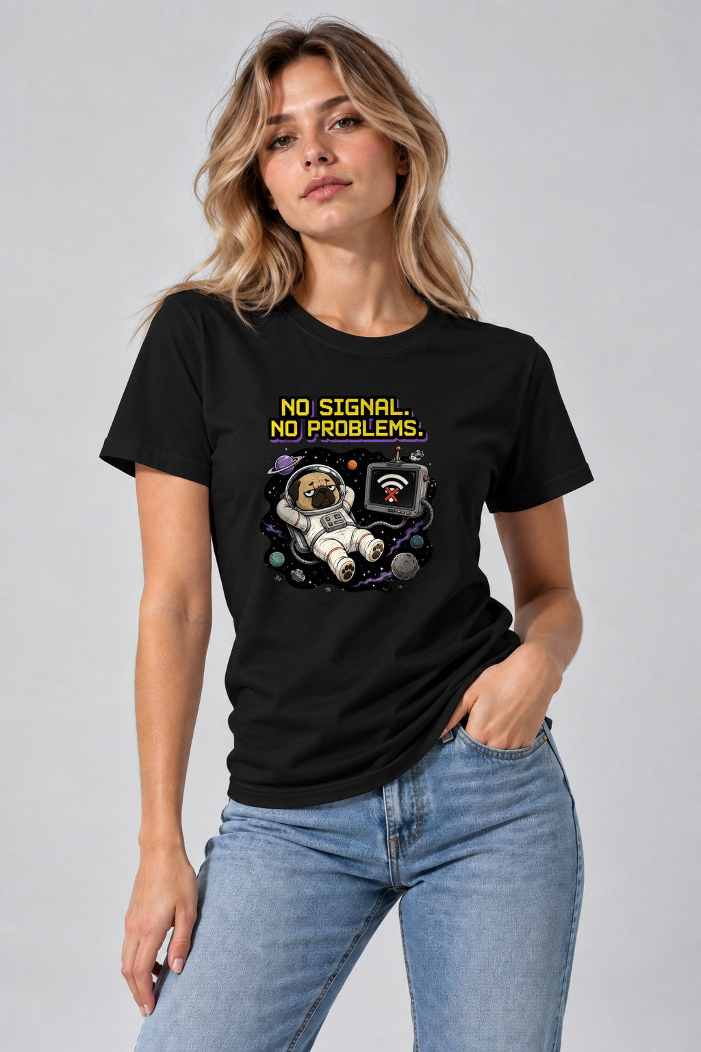 Space Pug No Signal product image 2