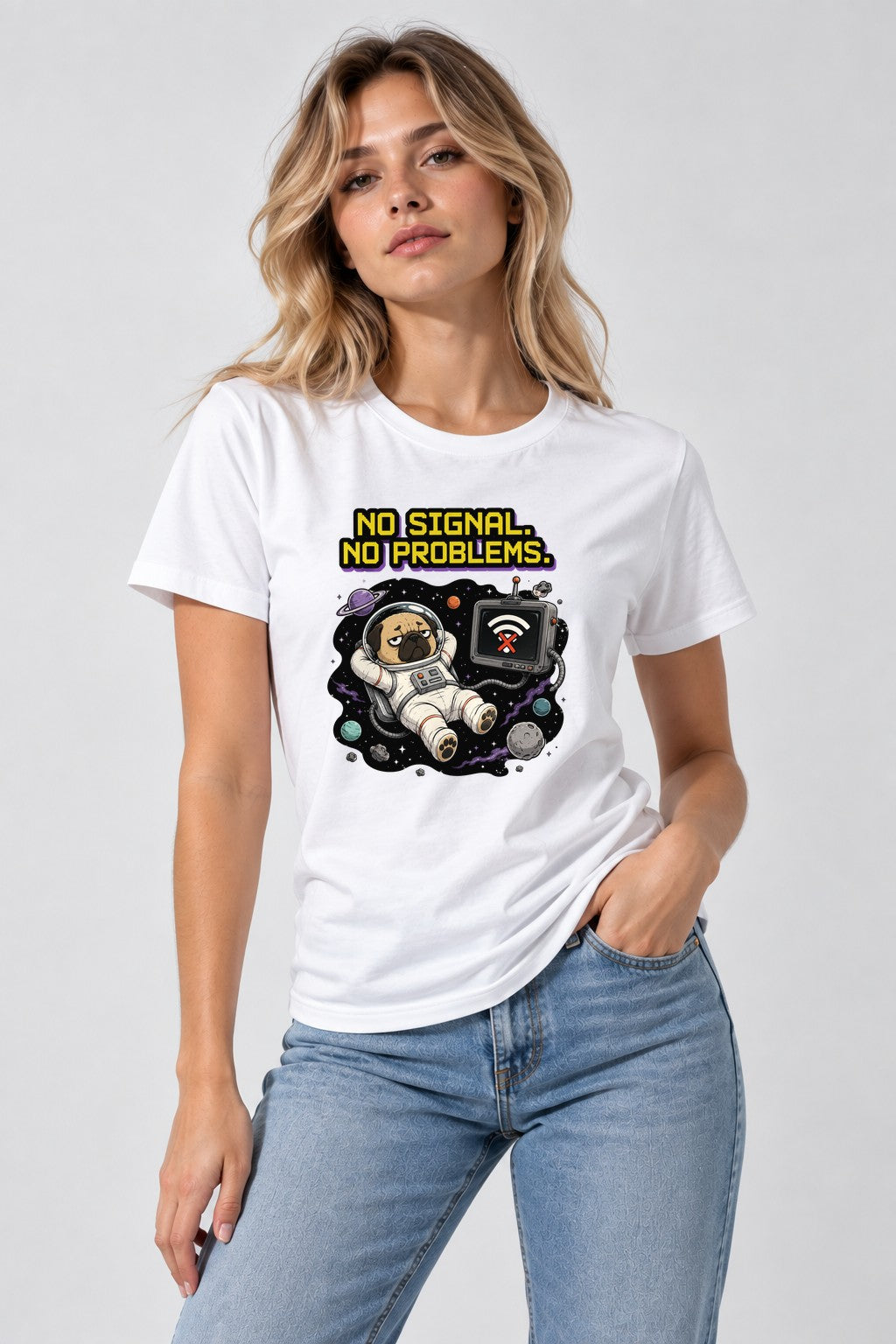 Space Pug No Signal product image 1