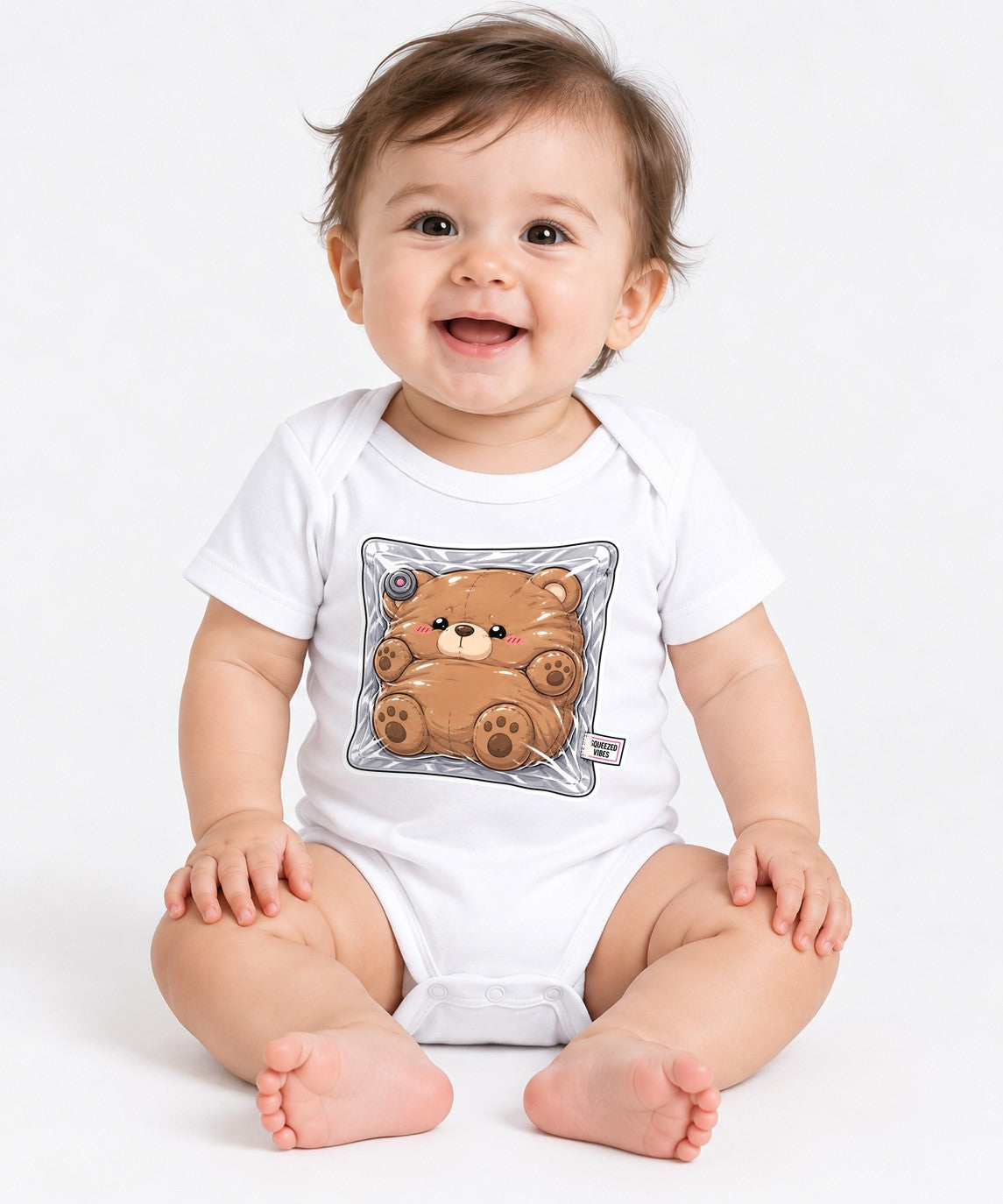 Squeezed Vibes - Cute Vacuum Sealed Teddy Bear Introvert product image 1