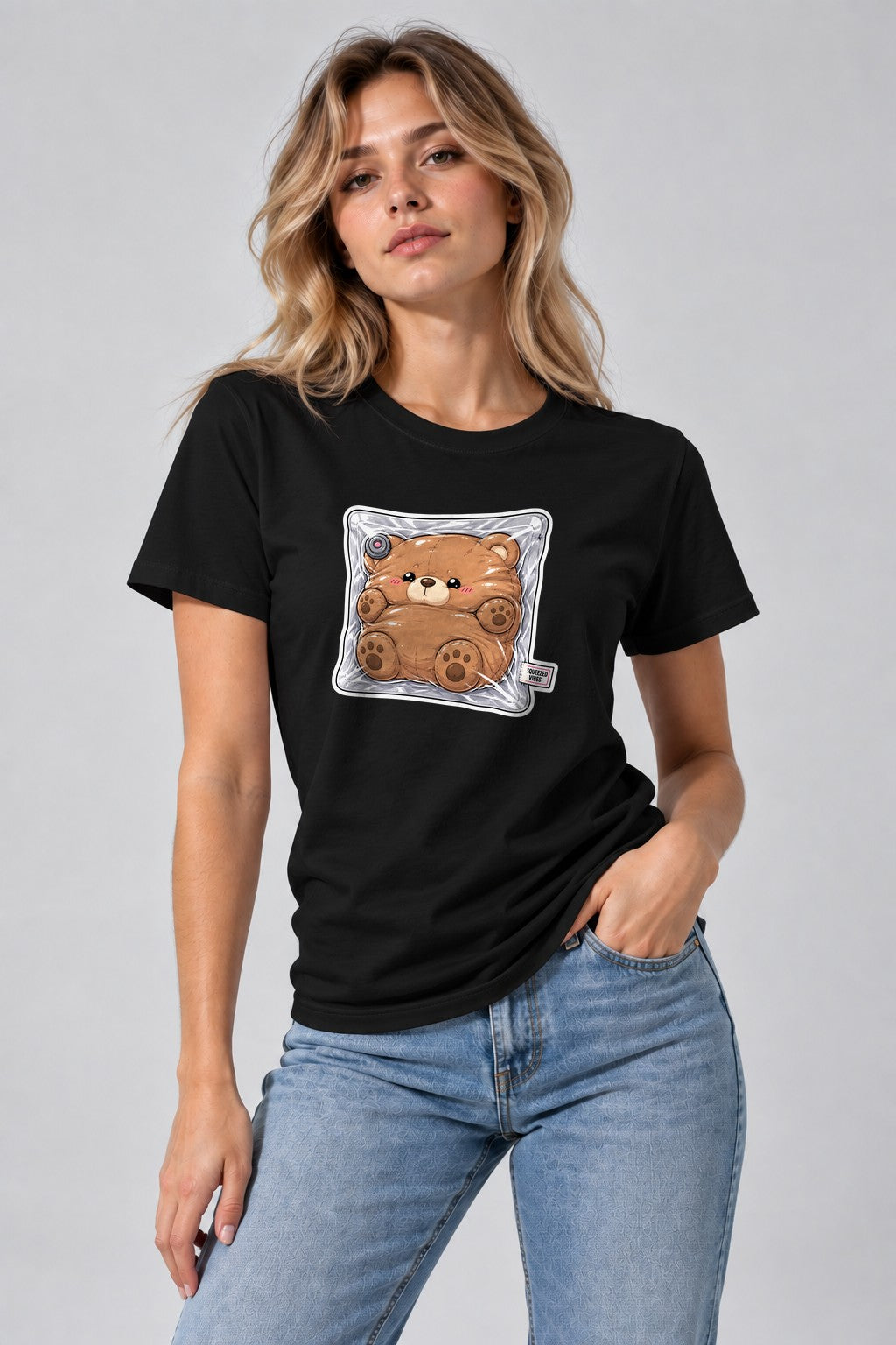 Squeezed Vibes - Cute Vacuum Sealed Teddy Bear Introvert product image 2