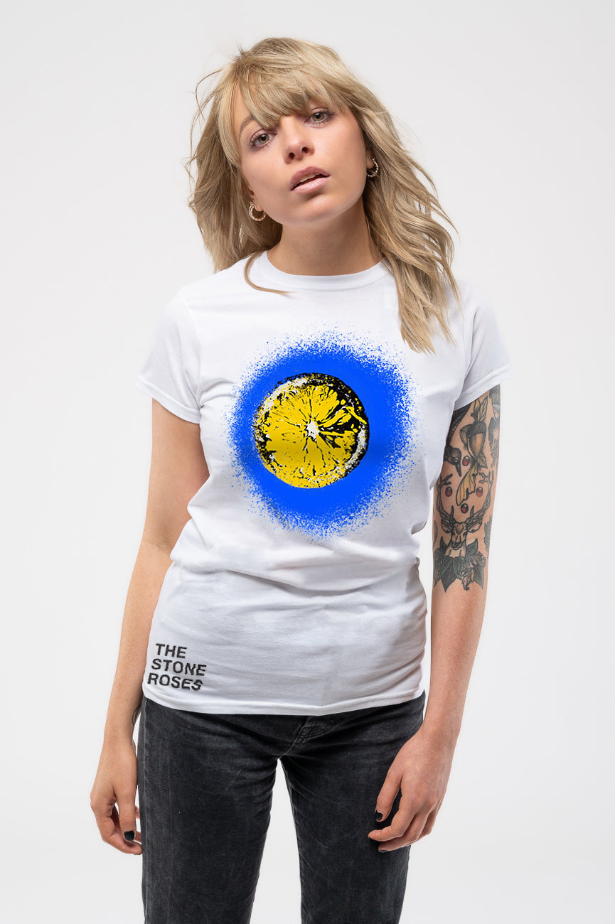 The Stone Roses Blue Lemon Skinny T Shirt product image 1
