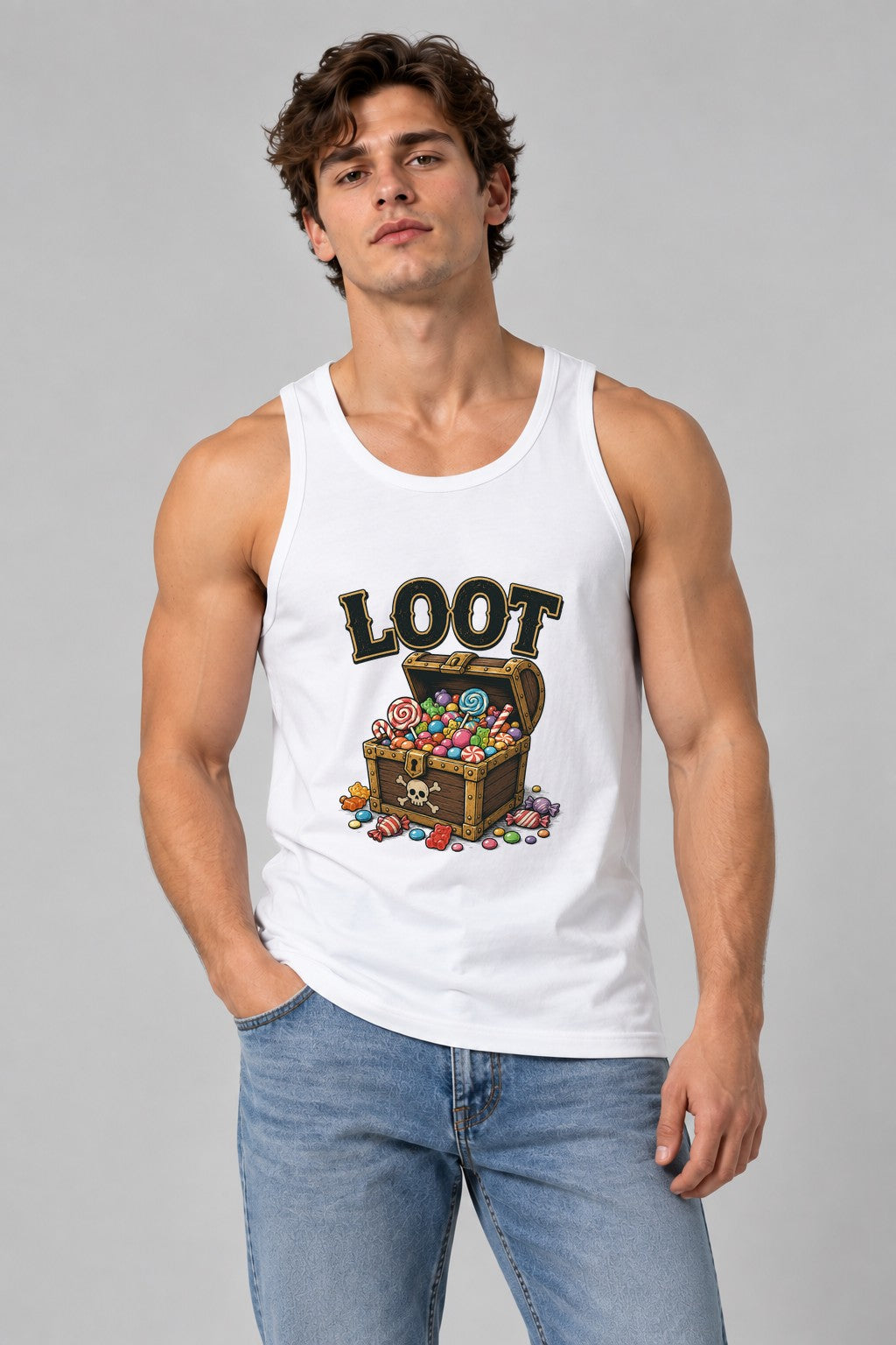 Sweet Candy Loot Treasure Chest