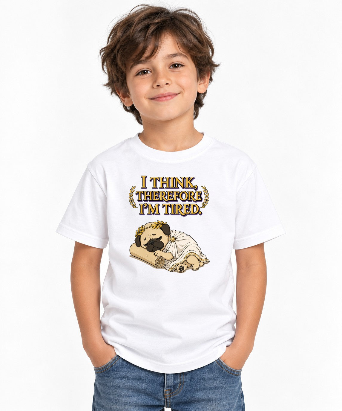 Thinking Tired Philosopher Pug product image 1