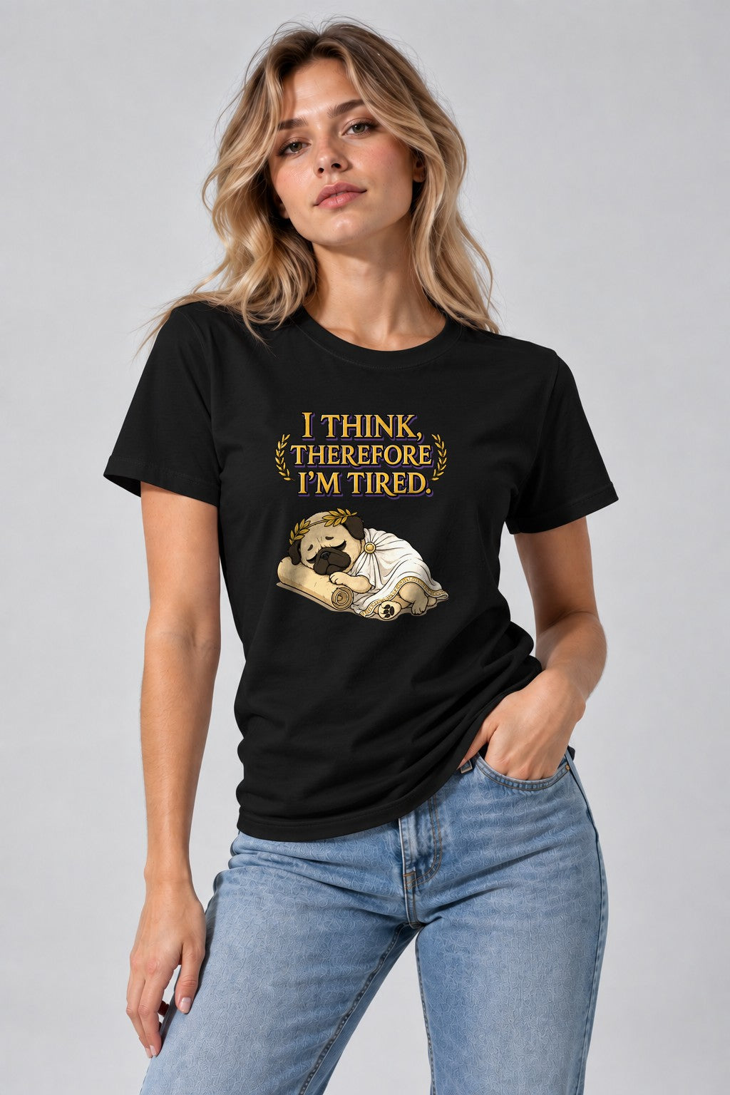 Thinking Tired Philosopher Pug product image 2