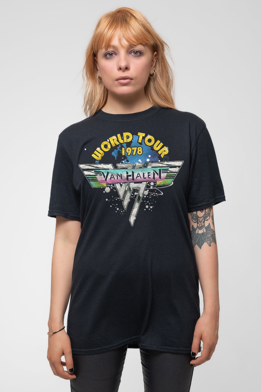 Van Halen World Tour 78 T Shirt product image 1