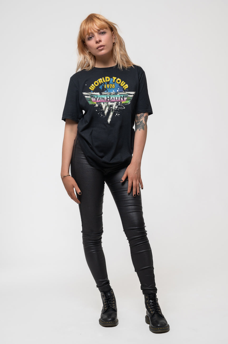Van Halen World Tour 78 T Shirt product image 5