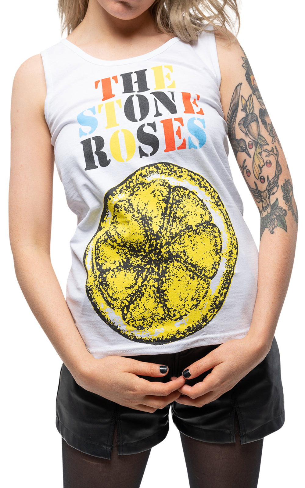 The Stone Roses Lemon Multicolor Skinny Vest product image 3