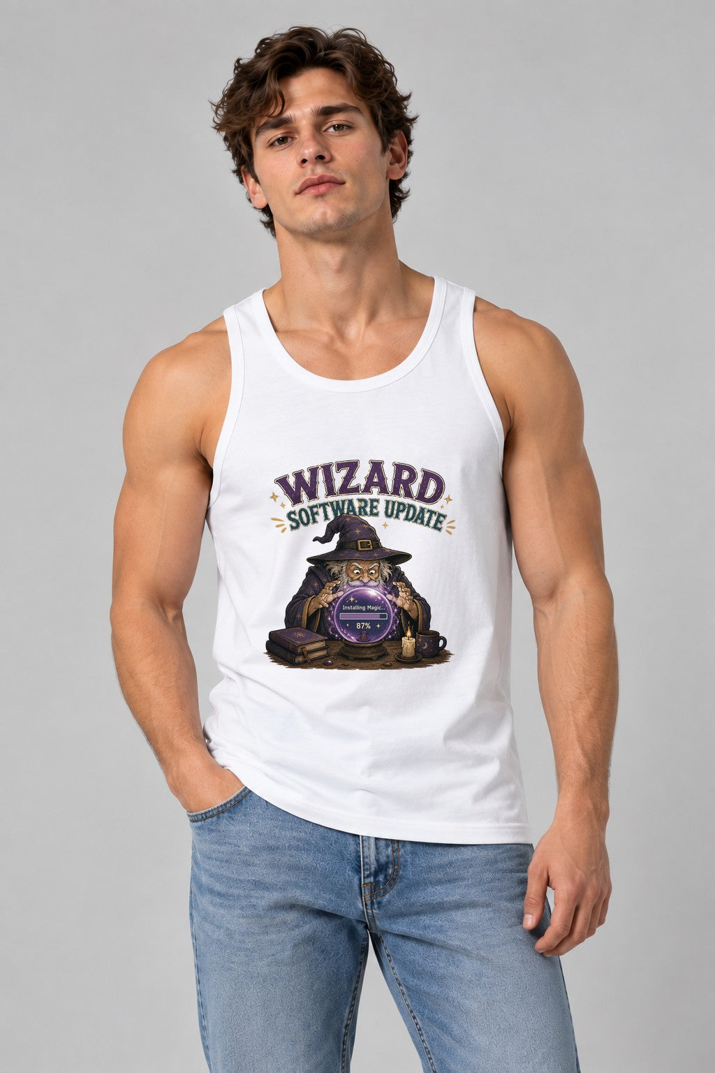 Wizard Software Update Installing Magic
