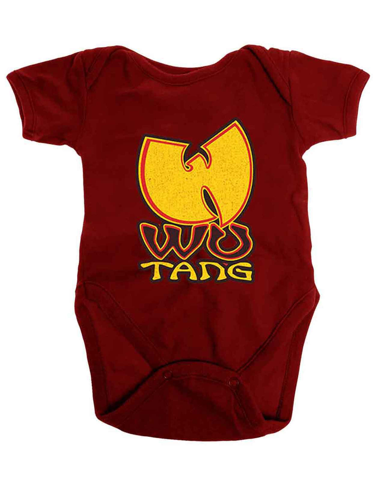 Wu-Tang Clan Logo Red Baby Grow