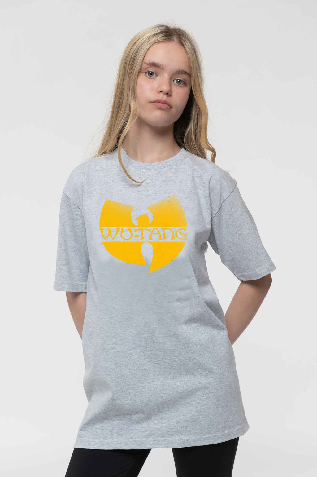 Wu-Tang Clan Kids Classic Logo Heather T Shirt product image 1