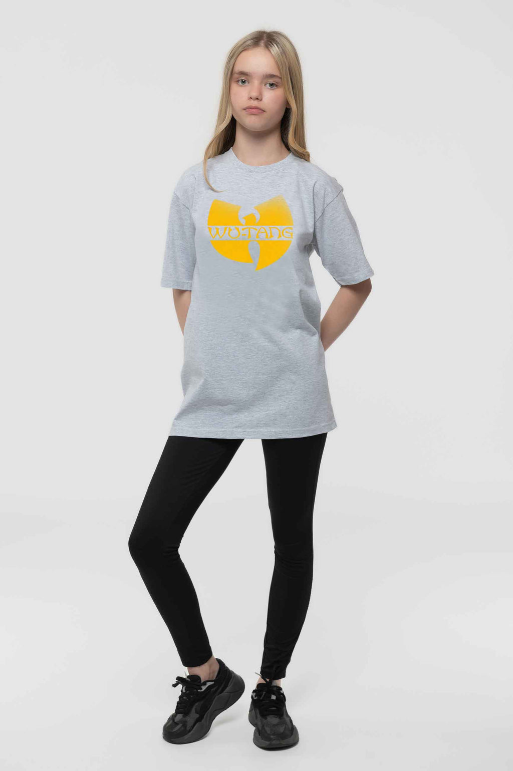Wu-Tang Clan Kids Classic Logo Heather T Shirt product image 2