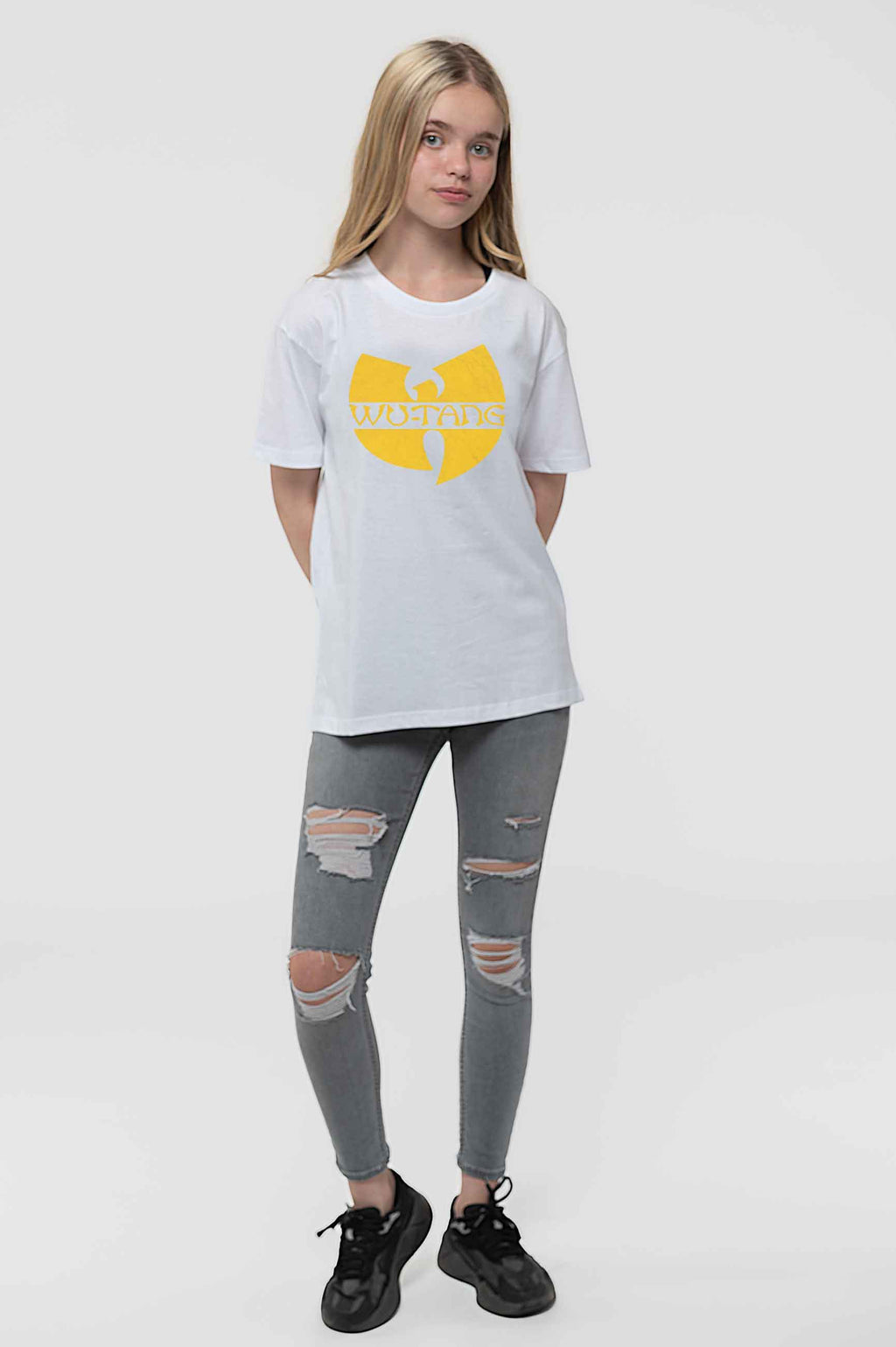 Wu-Tang Clan Kids Classic Logo White T Shirt product image 2
