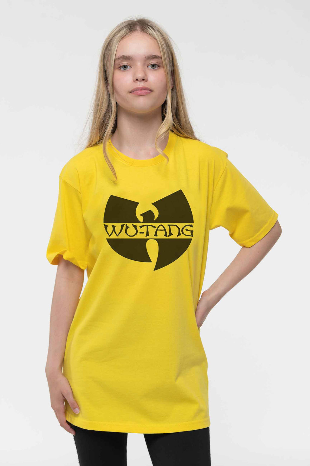 Wu-Tang Clan Kids Classic Logo Yellow T Shirt product image 1