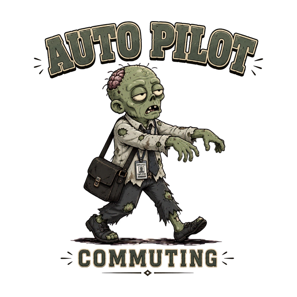 Zombie Auto Pilot Commuting to Work product image 3